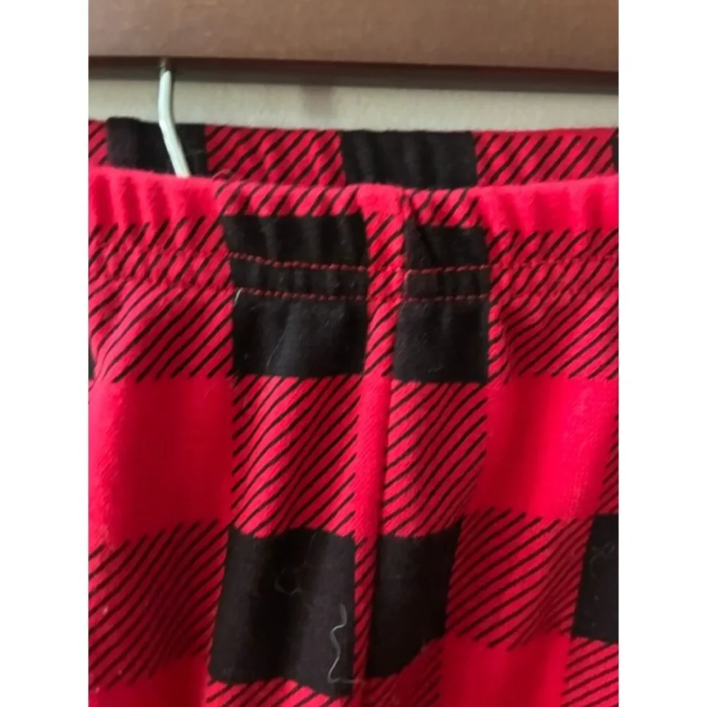 Moose Christmas Pajama Set Kids Size 16 Worn Once 2-Piece Holiday Sleepwear